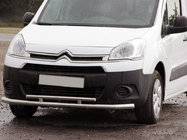 Peugeot Partner Tepee 2008-2018 Protection Avant ST016 (Inox) 51/42 mm photo 1
