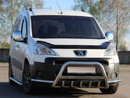 Citroen Berlingo 2008-2018 Pare-buffle WT003-Plus (Inox) photo 1