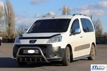 Citroen Berlingo 2008-2018 Pare-buffle WT003-Plus (Inox) photo 2