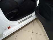 Citroen C-Elysee 2013-2022 Seuils de Porte Nataniko (4 pcs, Inox) photo 1