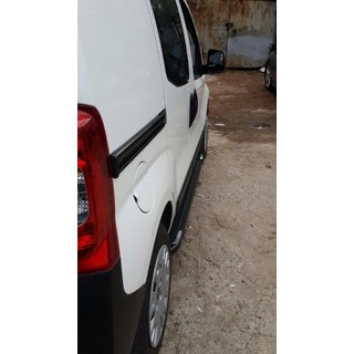 Marchepieds Latéraux Rainbow Black (2 pcs, Profilé Aluminium) Citroen Nemo 2007-2017 photo 3