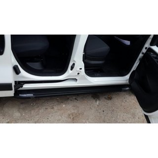 Marchepieds Latéraux Rainbow Black (2 pcs, Profilé Aluminium) Citroen Nemo 2007-2017 photo 4
