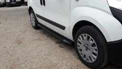 Fiat Fiorino/Qubo 2008-2024 Marchepieds Latéraux Rainbow Black (2 pcs, Profilé Aluminium) photo 5