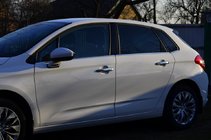 Citroen C-4 2010-2018 Couvre-poignées Chromés (4 pcs, Acier Inoxydable) photo 7