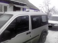 Ford Connect 2002–2006 Barres de Toit Chromées photo 3