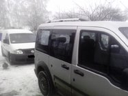 Ford Connect 2002–2006 Barres de Toit Chromées photo 4