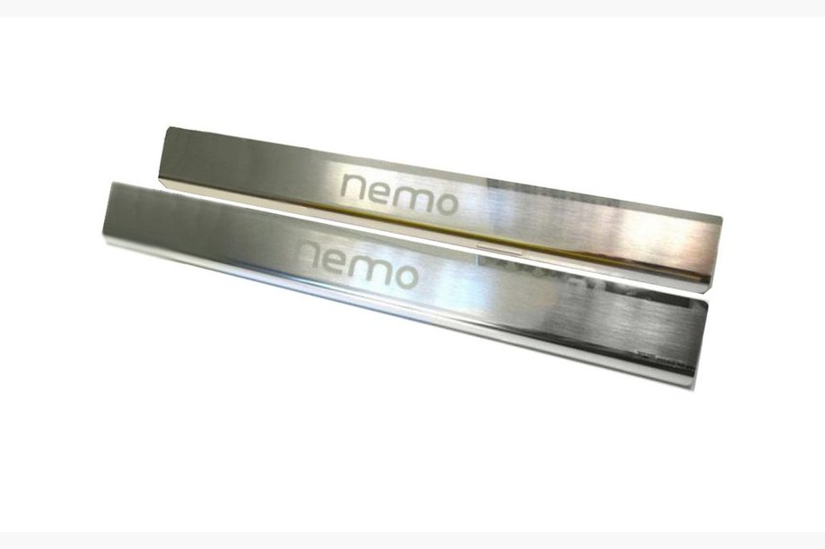 Citroen Nemo 2007-2017 Seuils de porte Natanko (inox) Image