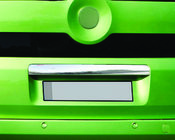 Peugeot Bipper 2008-2017 Baguette chromée au-dessus de la plaque d'immatriculation (inox) OmsaLine - Inox Italien photo 2