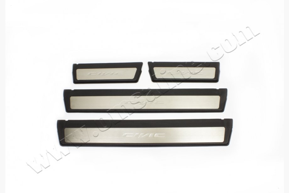 Honda Civic Sedan IX 2011-2016 Couvre Seuils de Porte Isikli (4 pcs) Photo 3