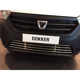 Grille de pare-chocs inox Dacia Dokker 2013-2022 photo 3