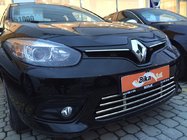 Renault Fluence 2009-2016 Grille de pare-chocs monobloc (2013-2016, inox) photo 2