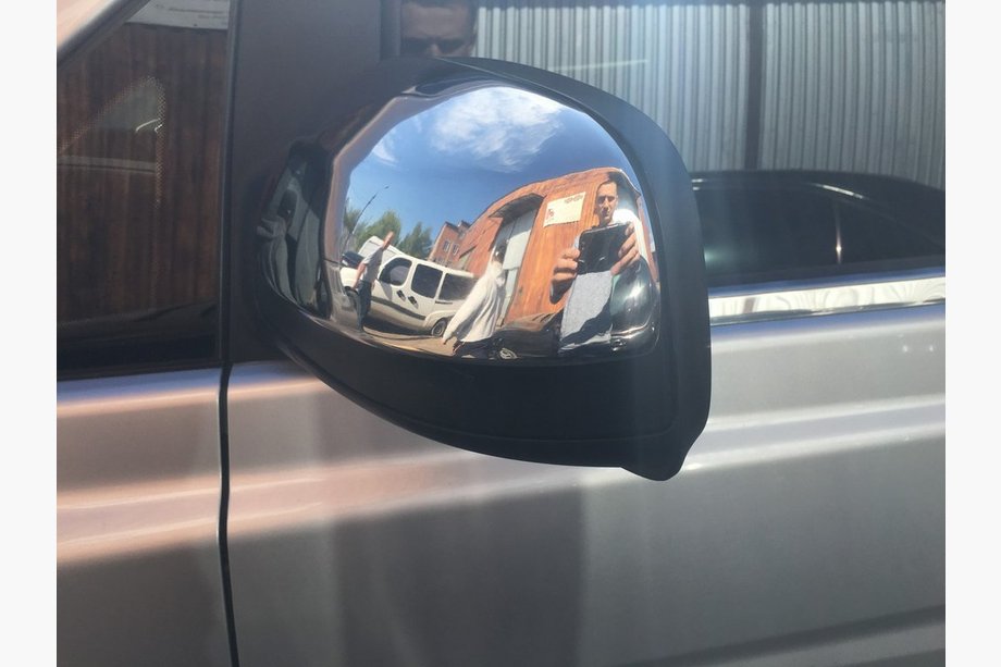 Mercedes Viano 2004-2014 Coques de Rétroviseurs Chromées VITO 2010-2014 (2 pcs) Carmos - Acier Turc Photo 3
