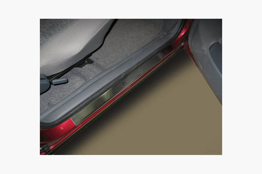 Daewoo Nexia 1995-2016 Seuils de Porte Nataniko (4 pcs, Inox) Image