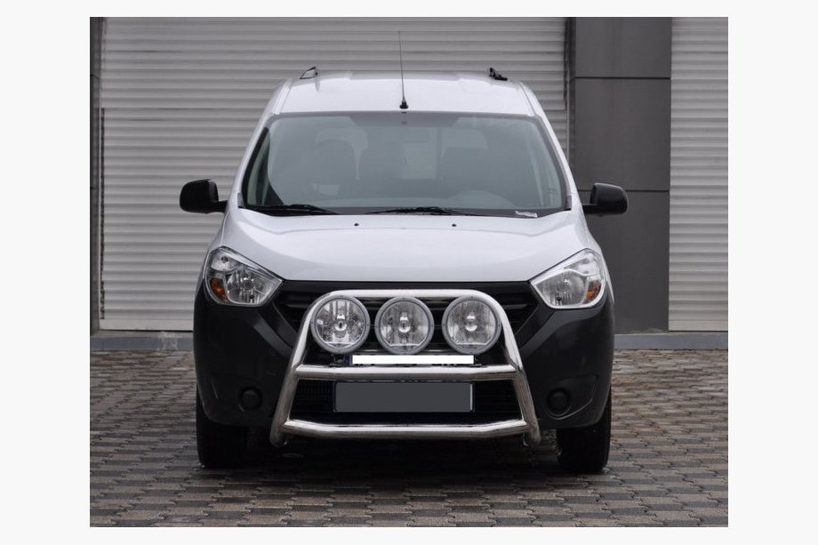 Renault Dokker 2013-2022 Pare-buffle WT022 (Inox) Image