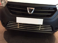 Renault Dokker 2013-2022 Grille de pare-chocs inox photo 1
