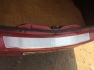 Dacia Logan II 2013-2022 Protection de Pare-chocs Arrière Nataniko (Inox) photo 1