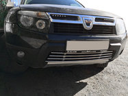 Renault Duster 2008–2017 Grille inférieure monobloc en acier inoxydable photo 1