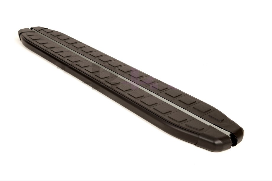 Volkswagen Amarok 2010-2022 Marchepieds Latéraux Fullmond Black (2 pcs, aluminium) Image