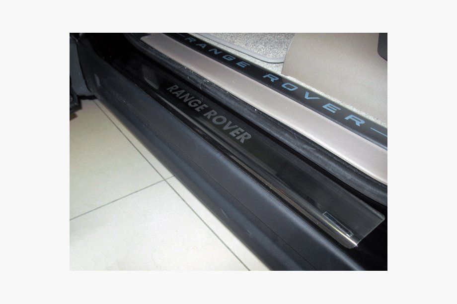 Range Rover III L322 2002-2012 Seuils de porte inox NataNika Premium (4 pcs) Image