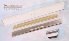 Fiat Punto Grande/EVO 2006-2018 Seuils de porte inox Natanika Standard (2 pcs) photo 1