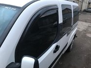 Fiat Doblo I 2005-2010 Déflecteurs de Vitres (2 pcs, DDU) photo 3