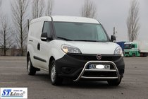 Fiat Doblo II 2010-2022 Pare-buffle WT022 (Inox) photo 3