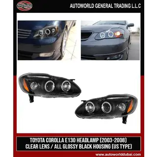 Phares avant (2 pcs, LED) Toyota Corolla 2002-2007