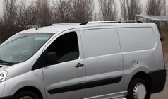 Citroen Jumpy 2007–2017 Barres de Toit Chromées photo 1