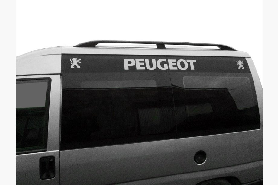 Citroen Jumpy 1996-2007 Barres de Toit Noires Image