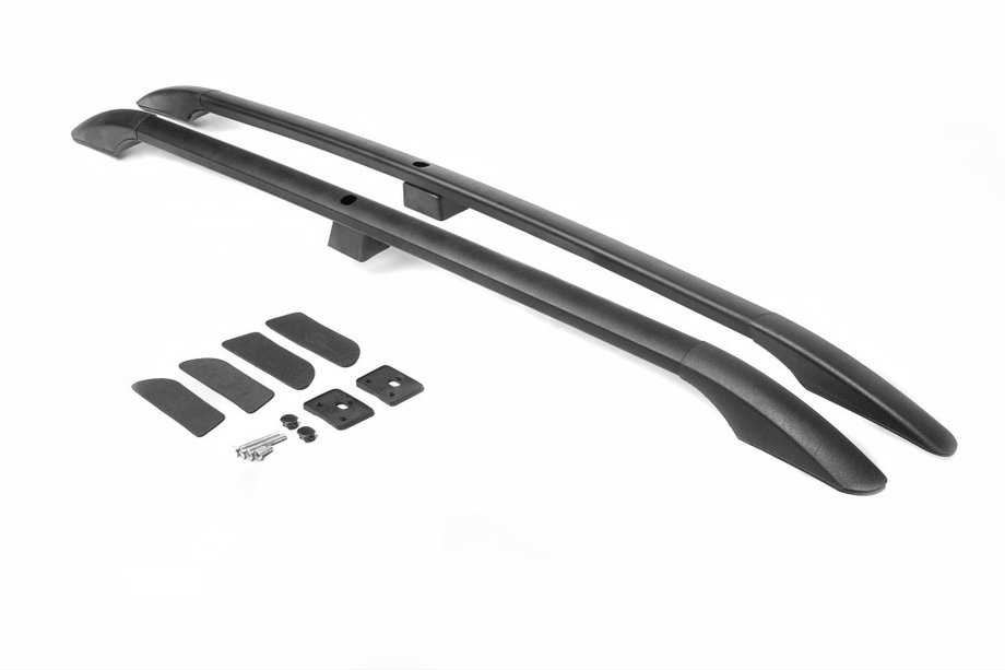 Ford Connect 2010-2013 Barres de Toit Noires Image