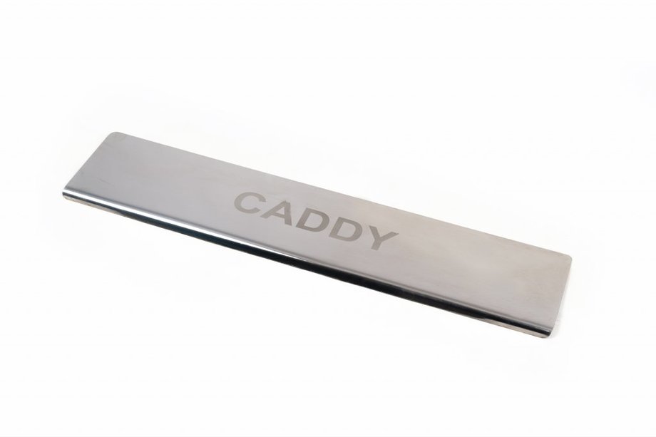 Volkswagen Caddy 2004-2010 Destockage !!! Seuil de porte coulissante (inox) Image
