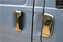 Volkswagen T4 Caravelle/Multivan 1990–2003 Couvre-poignées Chromés (7 pièces, Acier Inoxydable) photo 2
