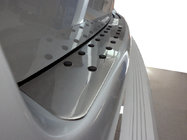 Volkswagen T5 Multivan 2003–2010 Protection de pare-chocs arrière avec inserts noirs (inox) photo 1