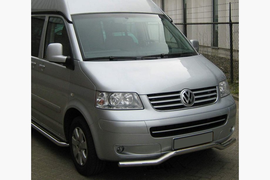 Volkswagen T5 2010-2015 Lèvre inférieure vague (inox) Image