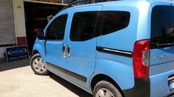 Peugeot Bipper 2008-2017 Seuils de porte en acier inoxydable (2 pcs) Carmos - Acier Inoxydable Turc photo 2
