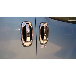 Couvre-poignées et contours chromés (8 pcs, inox) photo 4