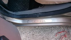 Renault Symbol 2008-2013 Seuils de porte OmsaLine (4 pcs, inox) photo 1