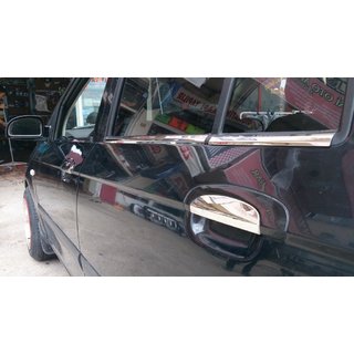 Encadrement extérieur de vitres inox (6 pièces) Hyundai Getz 2002- photo 3
