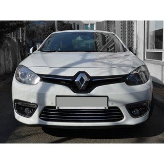 Caches de calandre de pare-chocs (2013↗, inox) Renault Fluence 2009-2016 photo 1
