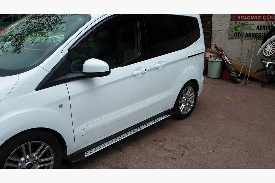 Ford Connect 2014-2021 Marchepieds Latéraux DOT-Line (2 pcs, Aluminium) Base Standard Photo 3