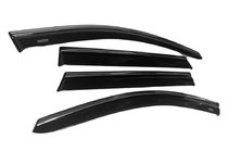 BMW X4 F26 2014-2018 Déflecteurs de vitres avec moulure chromée (4 pcs, Niken) photo 1