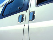Ford Transit 2000–2014 Couvre-poignées de porte en acier inoxydable photo 1