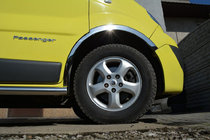 Renault Trafic 2001–2015 Entourages d'ailes en acier inoxydable (4 pcs) photo 1