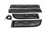Renault Duster 2008–2017 Moulures de porte avec reliefs (4 pcs, plastique) DDU - Ukraine photo 2