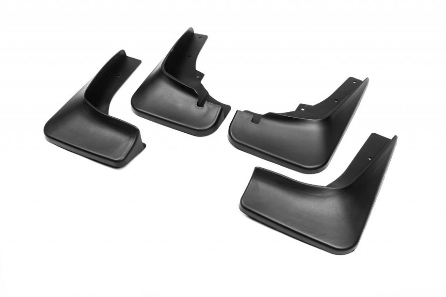 Mitsubishi Outlander 2006-2012 Bavettes Premium pour seuil étroit (4 pcs) Image