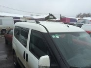 Opel Combo 2012-2018 Barres de Toit Chromées Court, Pieds en Plastique photo 4
