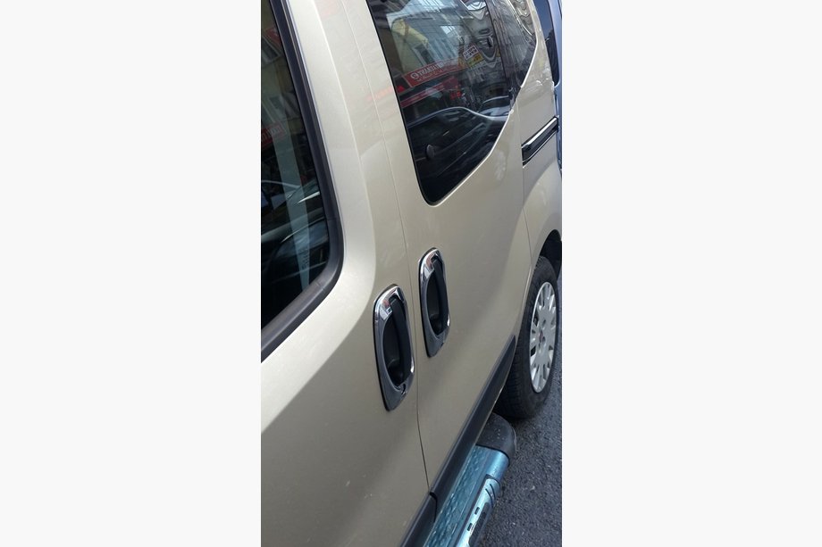 Fiat Fiorino/Qubo 2008-2024 Couvre-poignées (4 pcs, inox) Photo 4