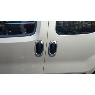Couvre-poignées Chromés Autour des Poignées de Portes (4 pcs, Inox) photo 4
