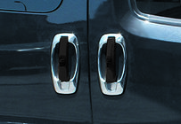 Citroen Nemo 2007-2017 Entourages de poignées de porte inox (4 pcs) photo 2