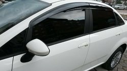 Fiat Linea 2006-2018 Déflecteurs de Vitres (4 pcs, Sunplex Sport) photo 2
